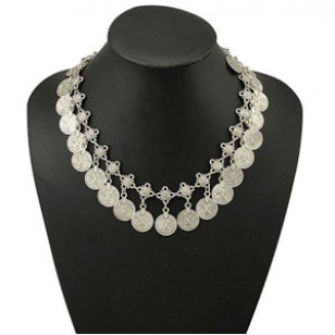 Boho Ketting - muntjes 2